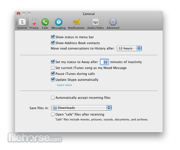 skype for mac 10.6